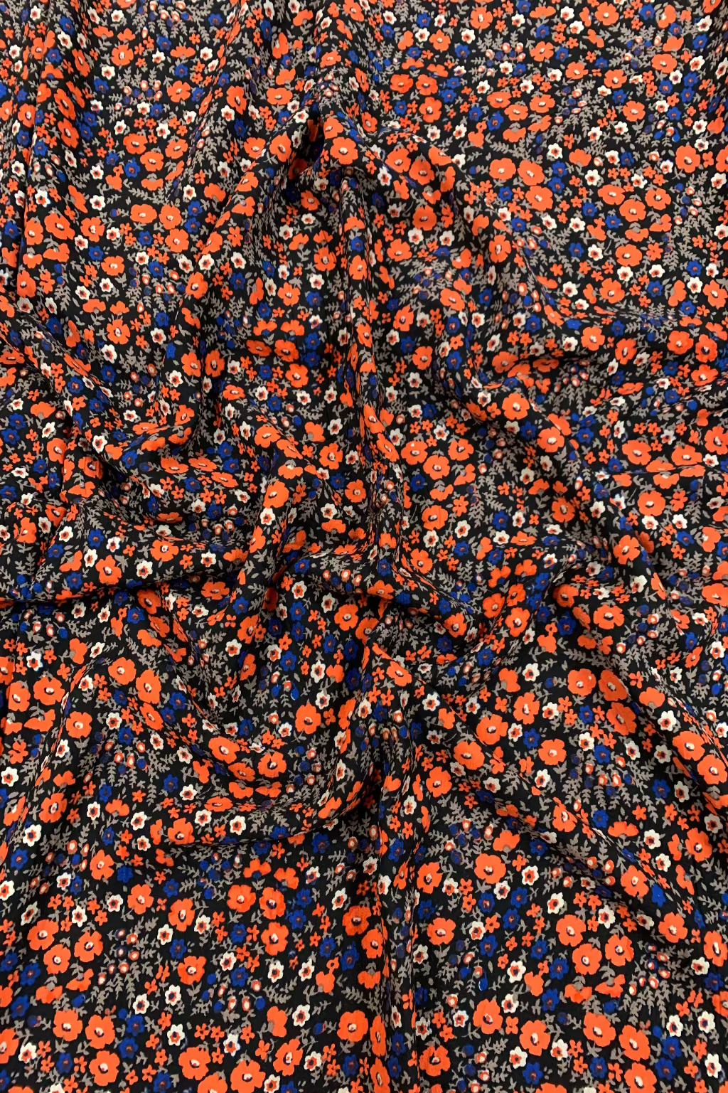 Printed Loose Viscose Dress Fabric 4 Metres