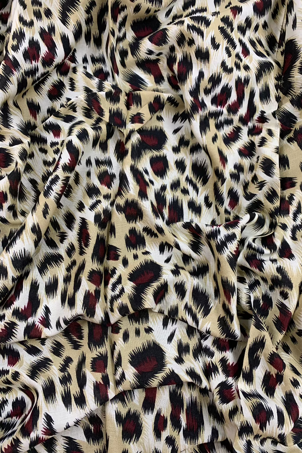 Printed Loose Viscose Dress Fabric 4 Metres