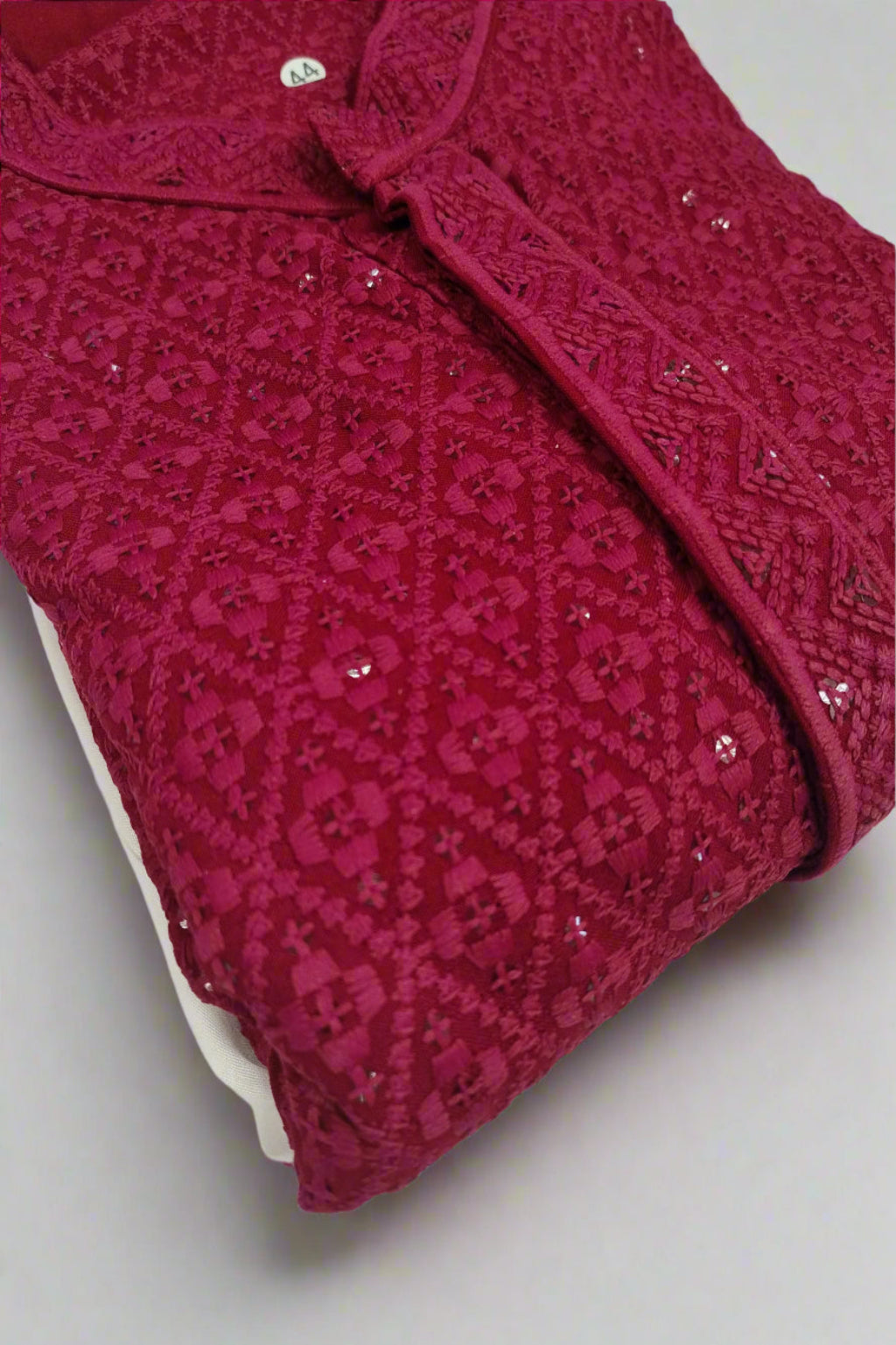 Men's Embroidery Fashion Kurta & Trouser