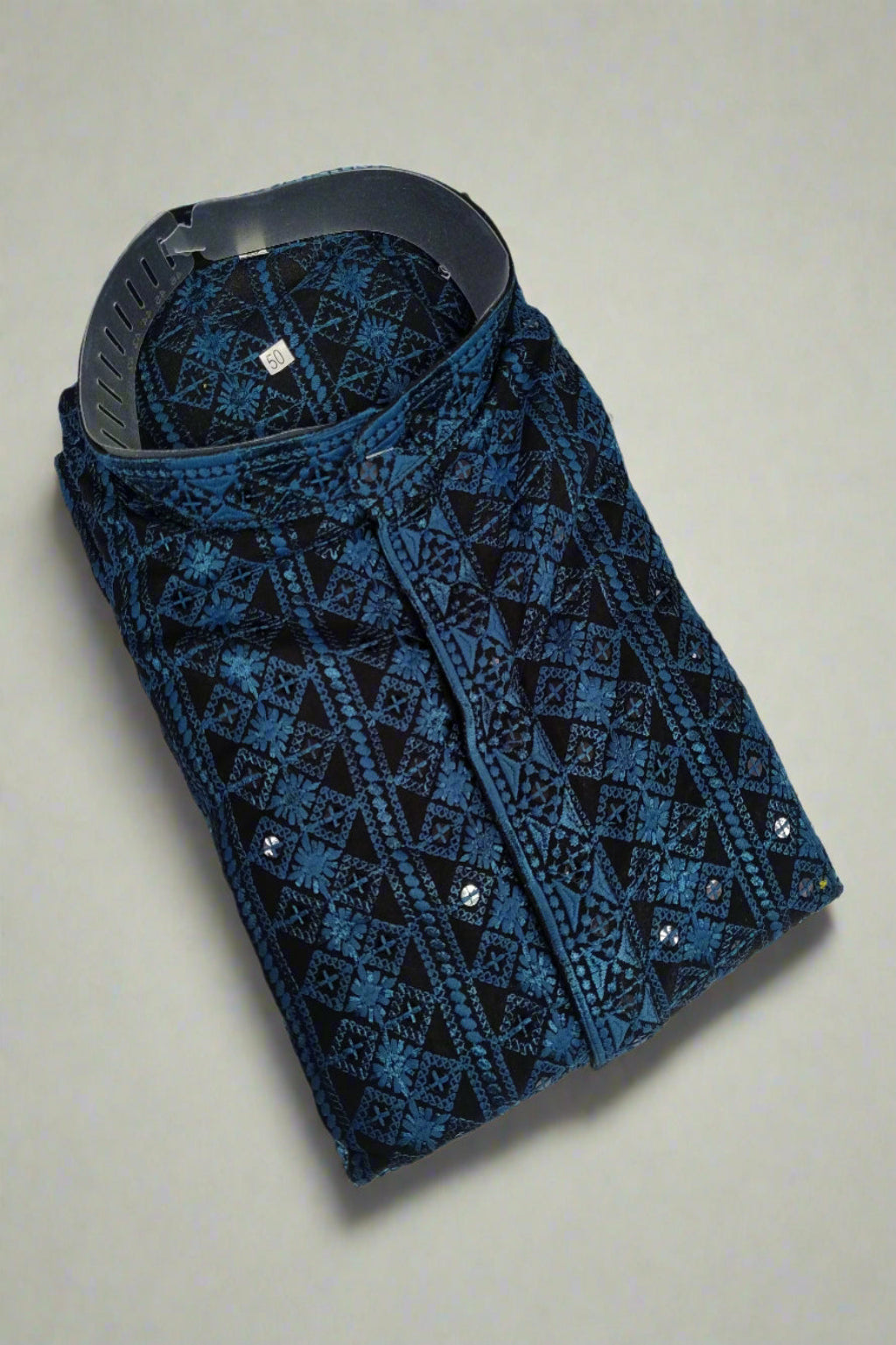 Men's Embroidery Fashion Kurta & Trouser