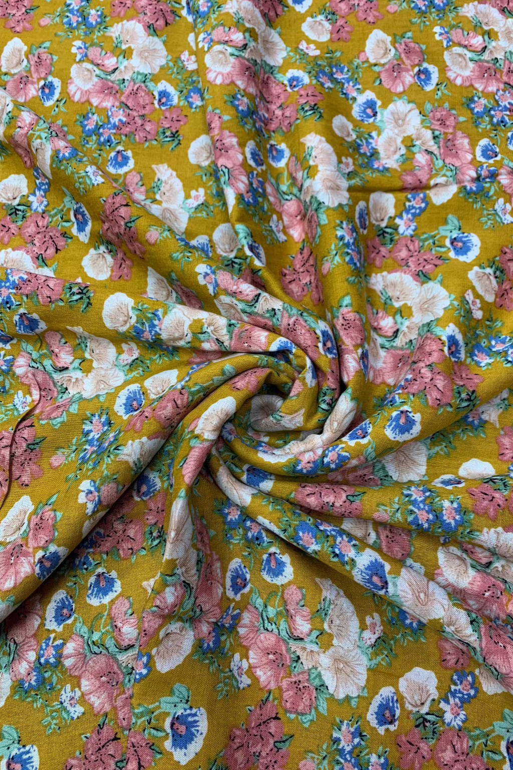 Printed Loose Viscose Dress Fabric 4 Metres - Summer Prints