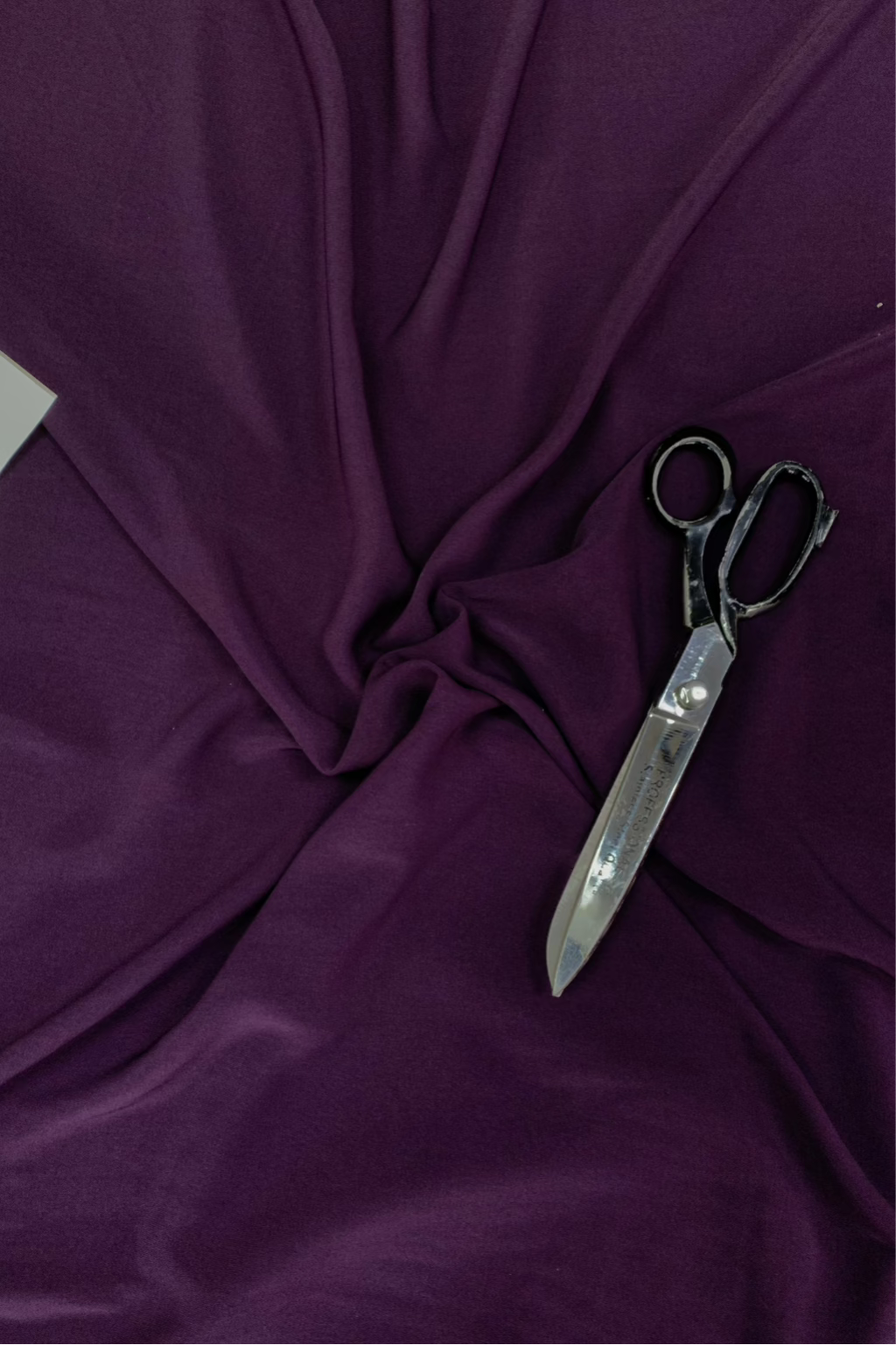 Plain Polyester Loose Abaya Fabric Per Metre
