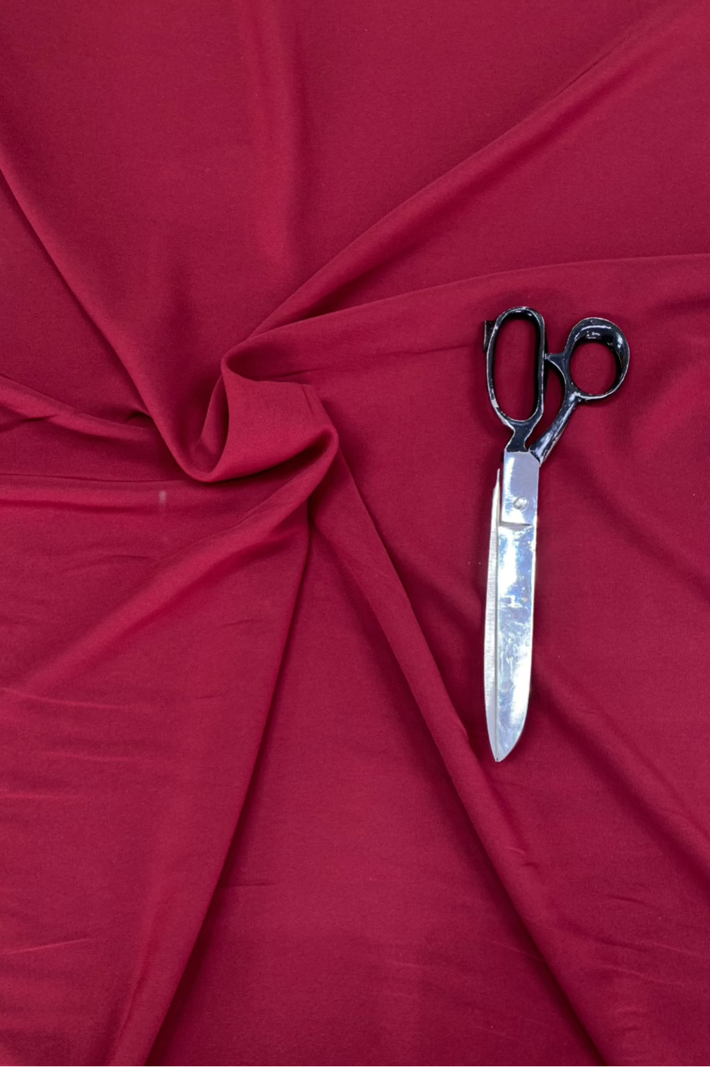 Plain Polyester Loose Abaya Fabric Per Metre