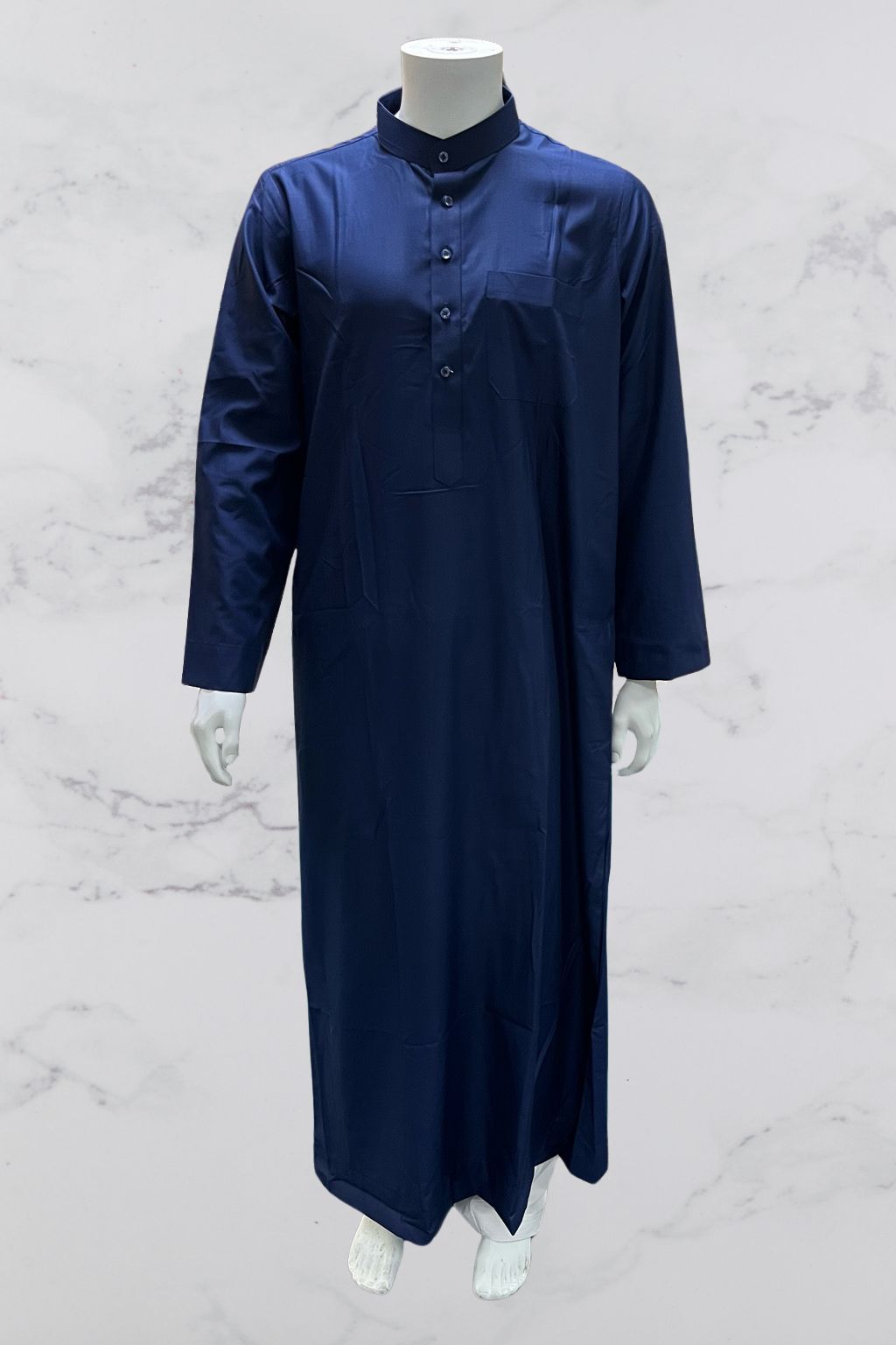 Men's Classic Navy Saudi Style Thobe