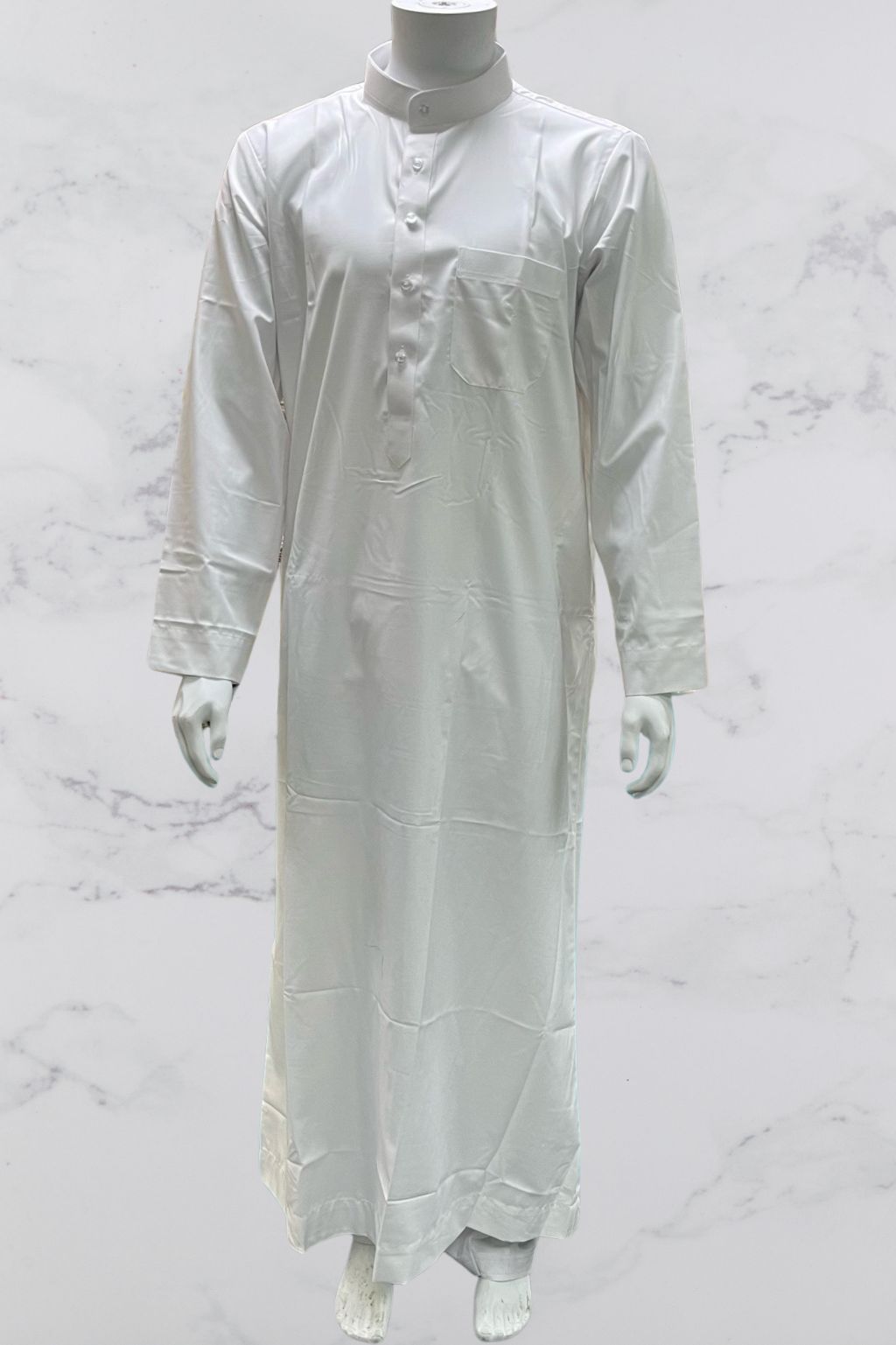 Men's Classic White Saudi Style Thobe