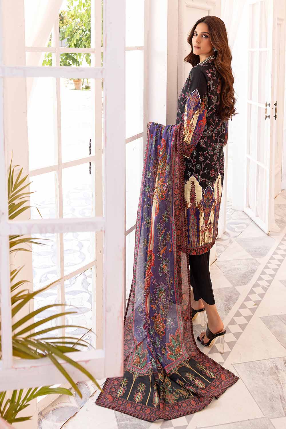 Unstitched Digital Printed Salwar Kameez Suit Gul Ahmed CN-32029