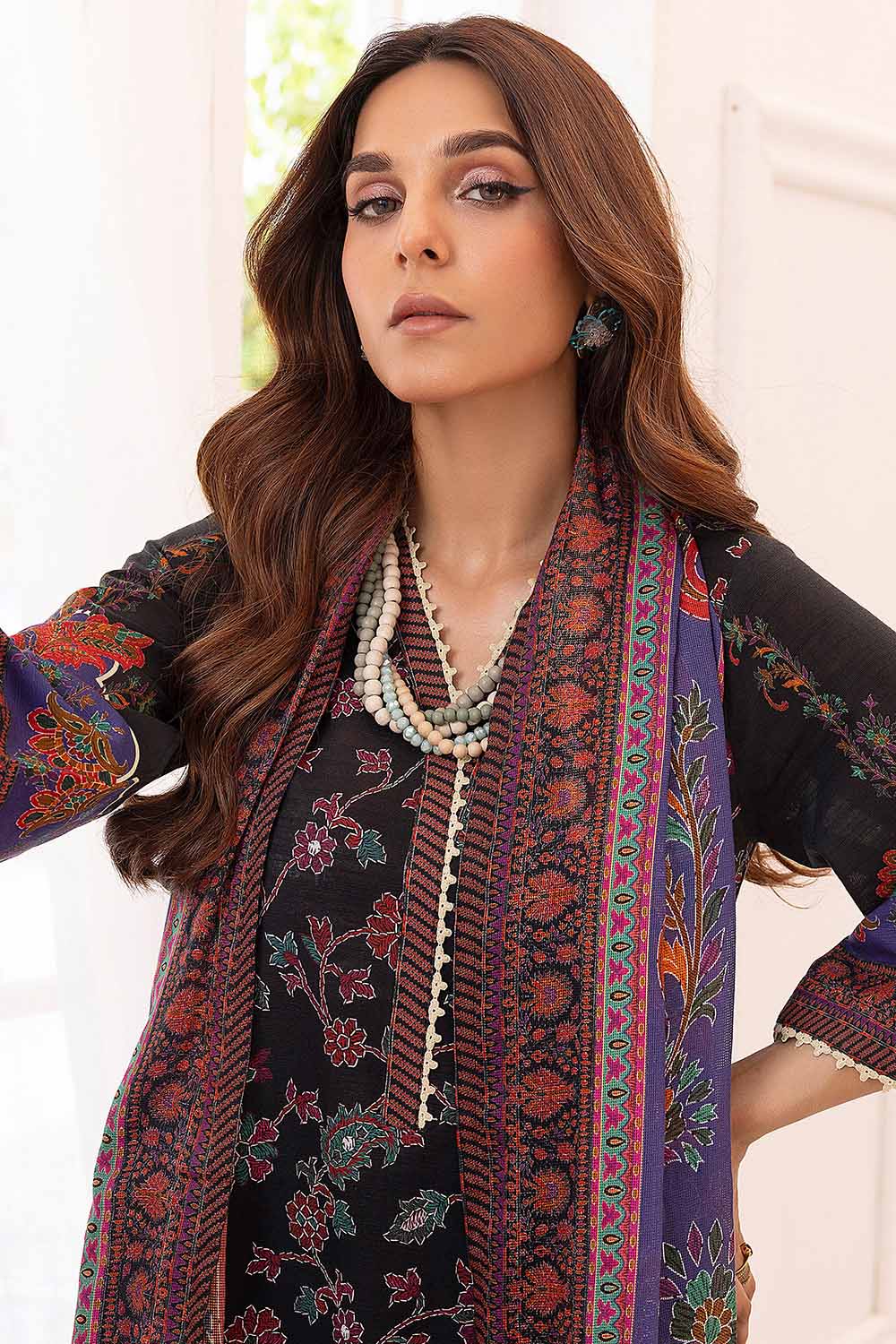 Unstitched Digital Printed Salwar Kameez Suit Gul Ahmed CN-32029