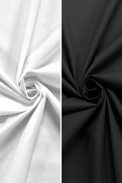 Plain Polycotton Fabric - 3 metres
