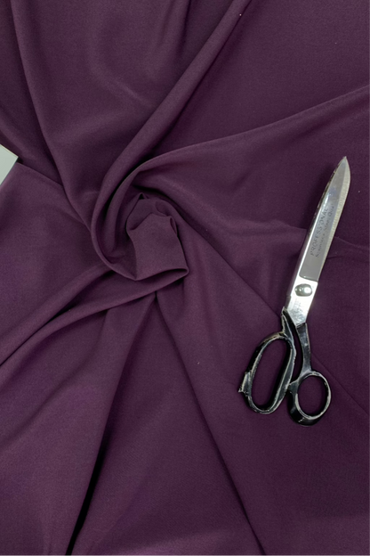Plain Polyester Loose Abaya Fabric Per Metre