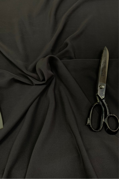 Plain Polyester Loose Abaya Fabric Per Metre