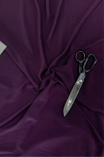 Plain Polyester Loose Abaya Fabric Per Metre