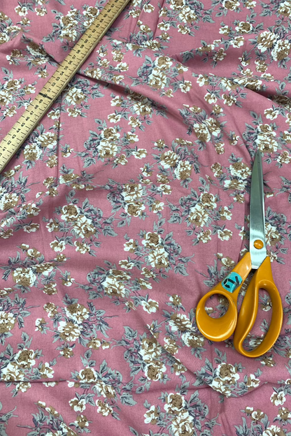 Quality Printed Loose Viscose Dress Fabric 4 Metres