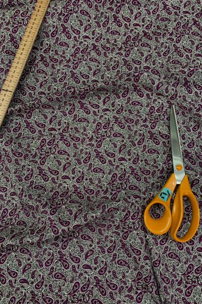 Quality Printed Loose Viscose Dress Fabric 4 Metres