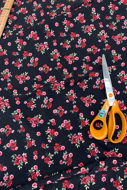 Quality Printed Loose Viscose Dress Fabric 4 Metres