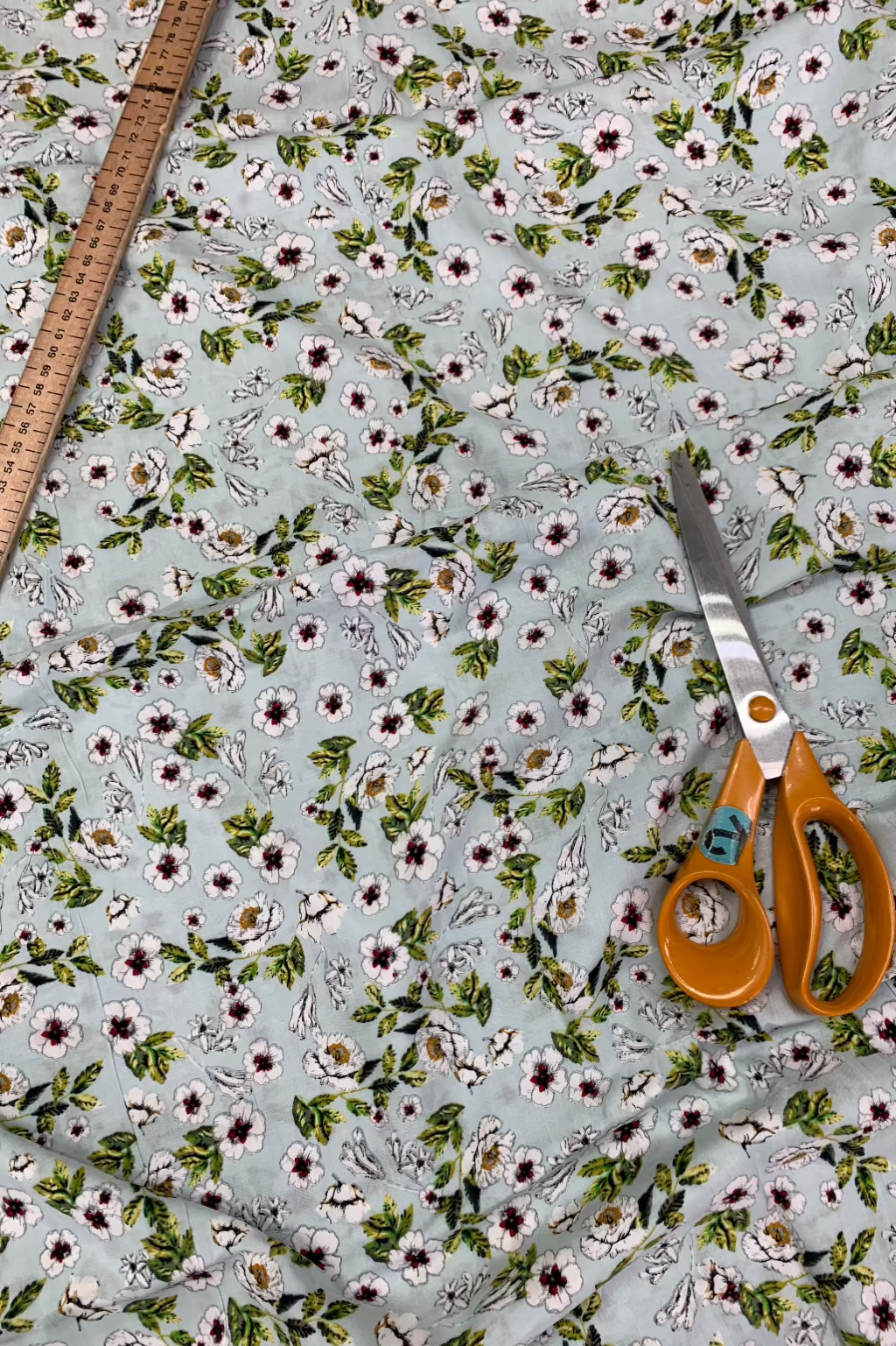 Quality Printed Loose Viscose Dress Fabric 4 Metres