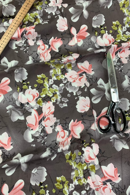 Quality Printed Loose Viscose Dress Fabric 4 Metres