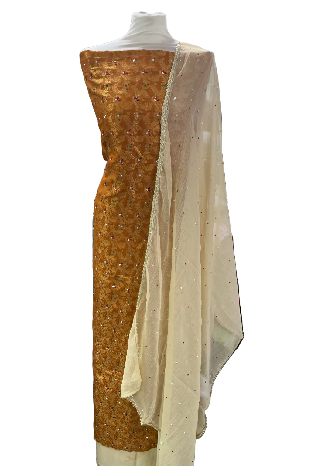 D176 Ladies Banarsi Floral Jacquard 3pc Unstitched Suit Aziz Textiles Ltd D176 Ladies Banarsi Floral Jacquard 3pc Unstitched Suit Aziz Textiles Ltd