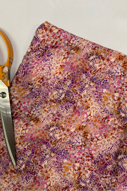 Printed Loose Viscose Dress Fabric Pre-cut 4 Yards (Spring 26 Collection)