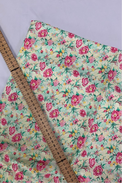 Printed Loose Viscose Dress Fabric Pre-cut 4 Yards (Spring 26 Collection)