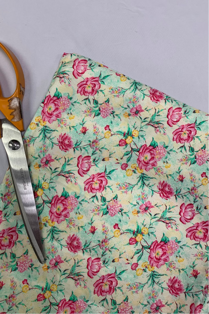 Printed Loose Viscose Dress Fabric Pre-cut 4 Yards (Spring 26 Collection)