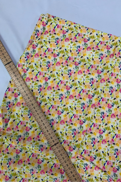 Printed Loose Viscose Dress Fabric Pre-cut 4 Yards (Spring 26 Collection)