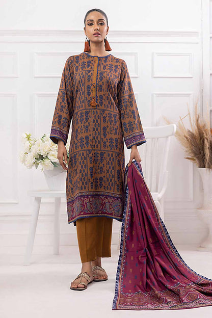 Printed Dhanak Salwar Kameez Suit Gul Ahmed WNS-32175 B