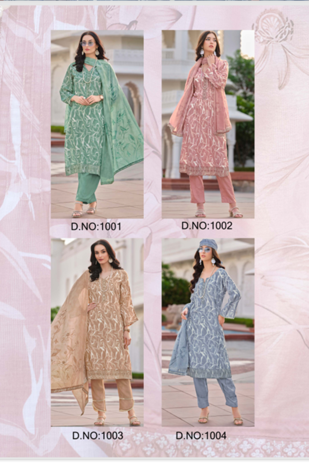 Webpage displaying a clothing brand's product page with images of dresses and a 'WIP' label.