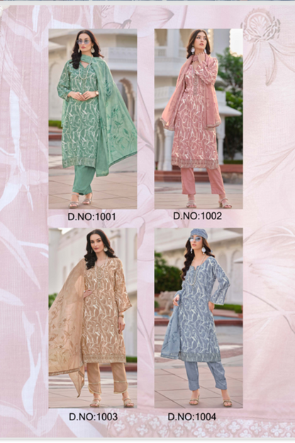 Webpage displaying a clothing brand's product page with images of dresses and a 'WIP' label.