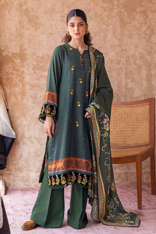 Unstitched Digital Printed Pashmina Salwar Kameez Suit Gul Ahmed AP-32027