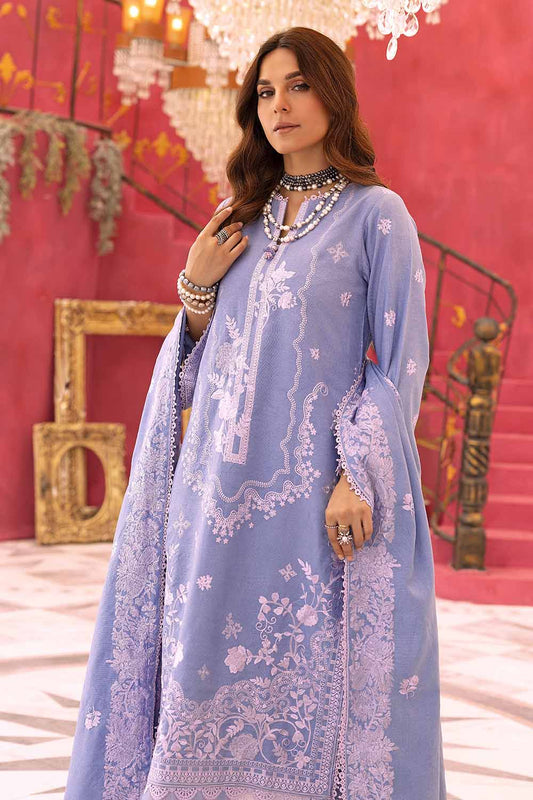 Unstitched Embroidered Linen Salwar Kameez Suit Gul Ahmed RC-32007