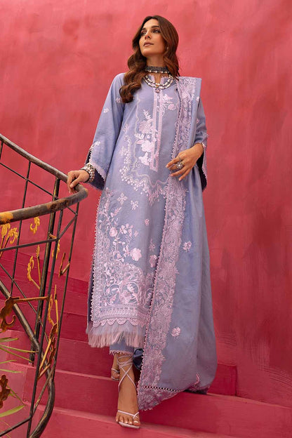 Unstitched Embroidered Linen Salwar Kameez Suit Gul Ahmed RC-32007