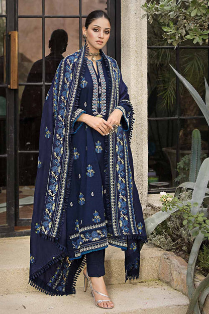 Unstitched Embroidered Pashmina Shawl Salwar Kameez Suit Gul Ahmed AP-32070