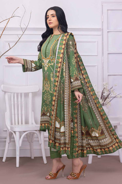 Unstitched Printed Cotail Salwar Kameez Suit Gul Ahmed WNS-32252 A