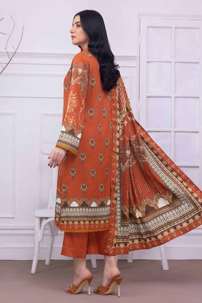 Unstitched Printed Cotail Salwar Kameez Suit Gul Ahmed WNS-32252 B