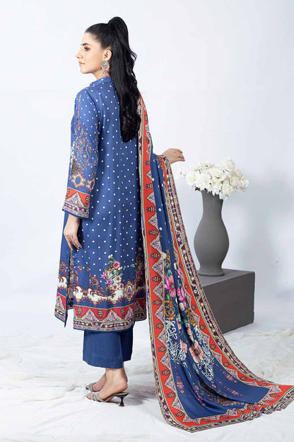 Unstitched Printed Cotail Salwar Kameez Suit Gul Ahmed WNS-32256 B