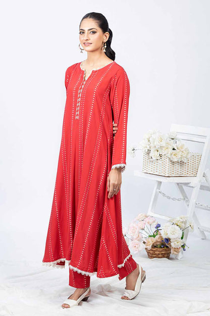 Unstitched Printed Linen Salwar Kameez Suit Gul Ahmed WNST-32090