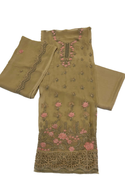 1901 Unstitched Crinkle Georgette Suit